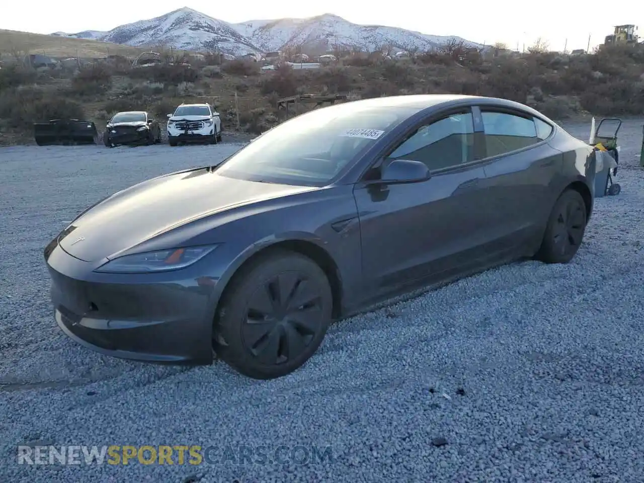 1 Photograph of a damaged car 5YJ3E1EA2RF860860 TESLA MODEL 3 2024