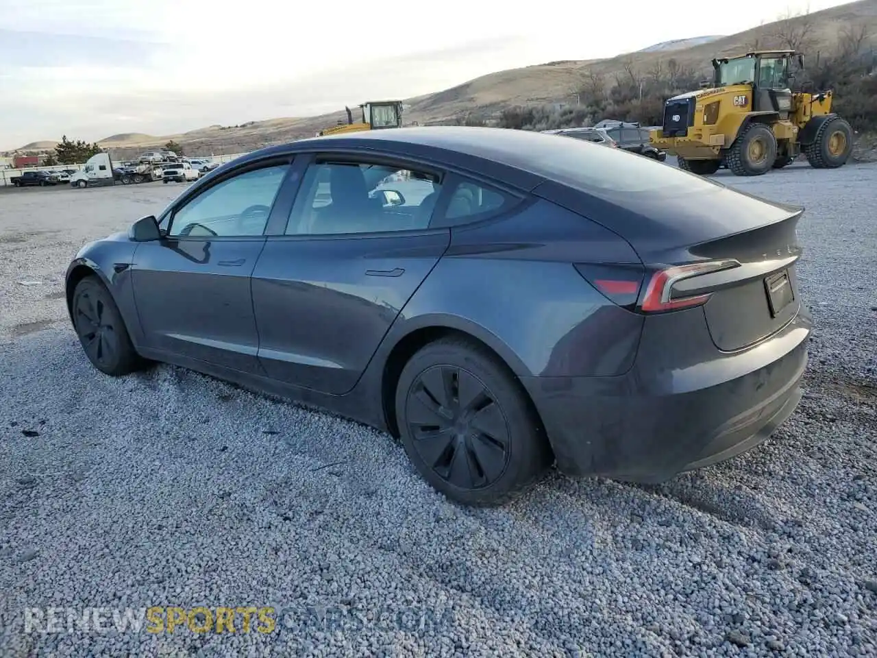 2 Photograph of a damaged car 5YJ3E1EA2RF860860 TESLA MODEL 3 2024