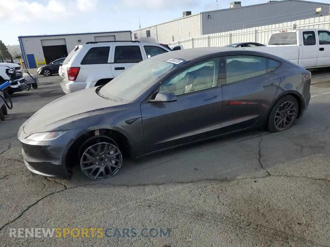 1 Photograph of a damaged car 5YJ3E1EA2RF863029 TESLA MODEL 3 2024