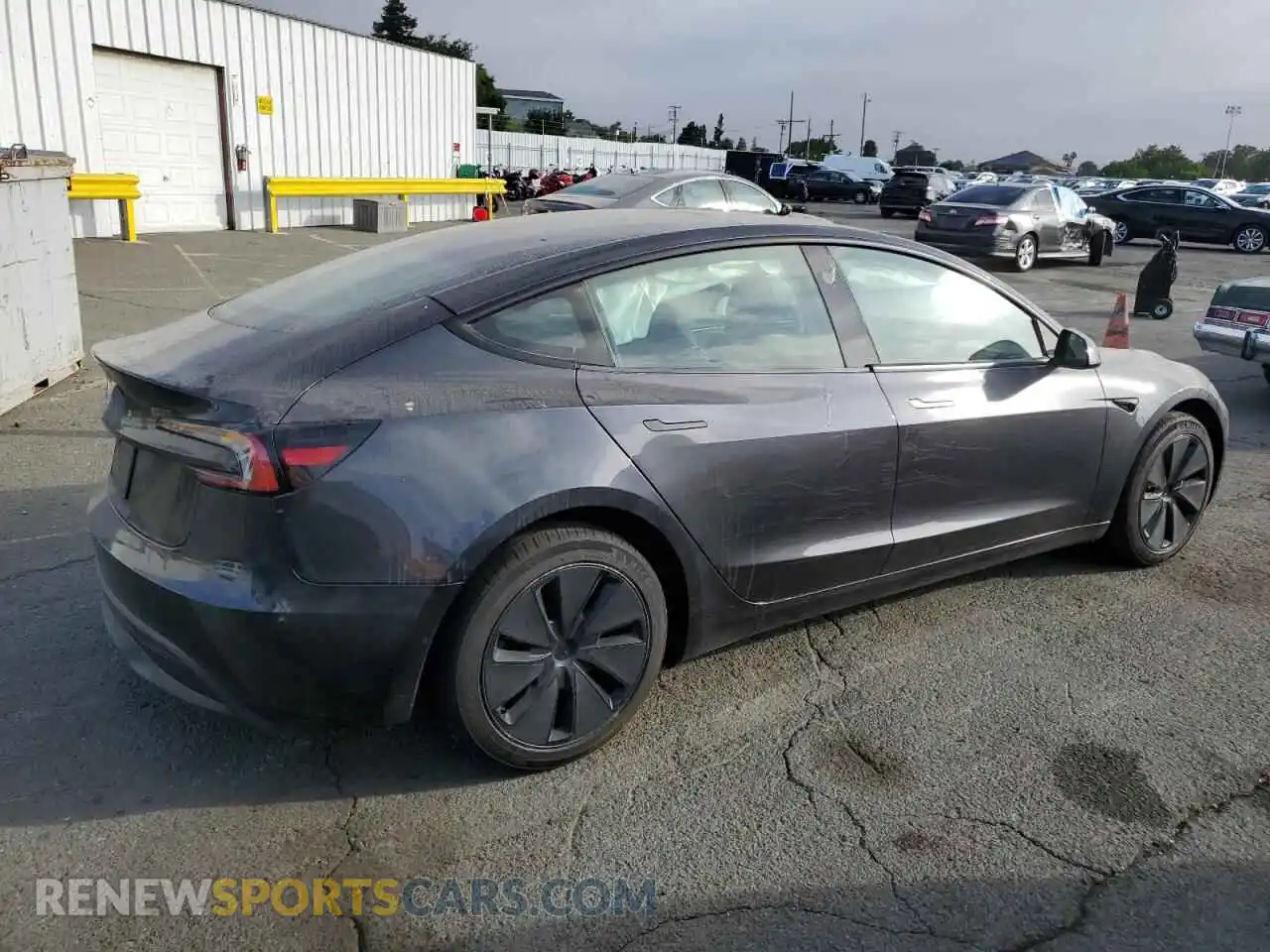 3 Photograph of a damaged car 5YJ3E1EA2RF863029 TESLA MODEL 3 2024