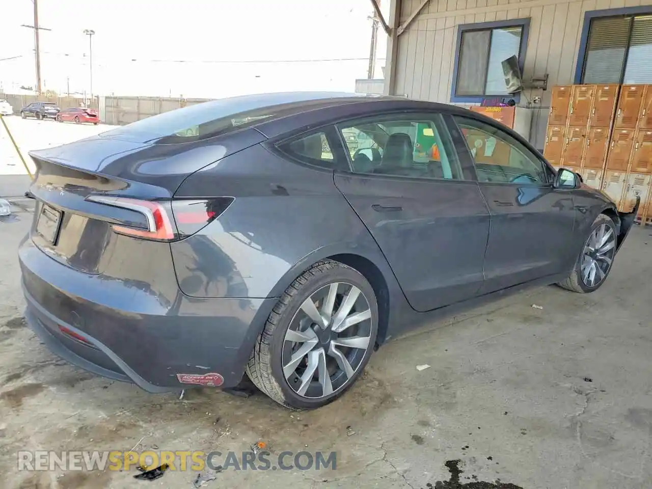 3 Photograph of a damaged car 5YJ3E1EA3RF732420 TESLA MODEL 3 2024