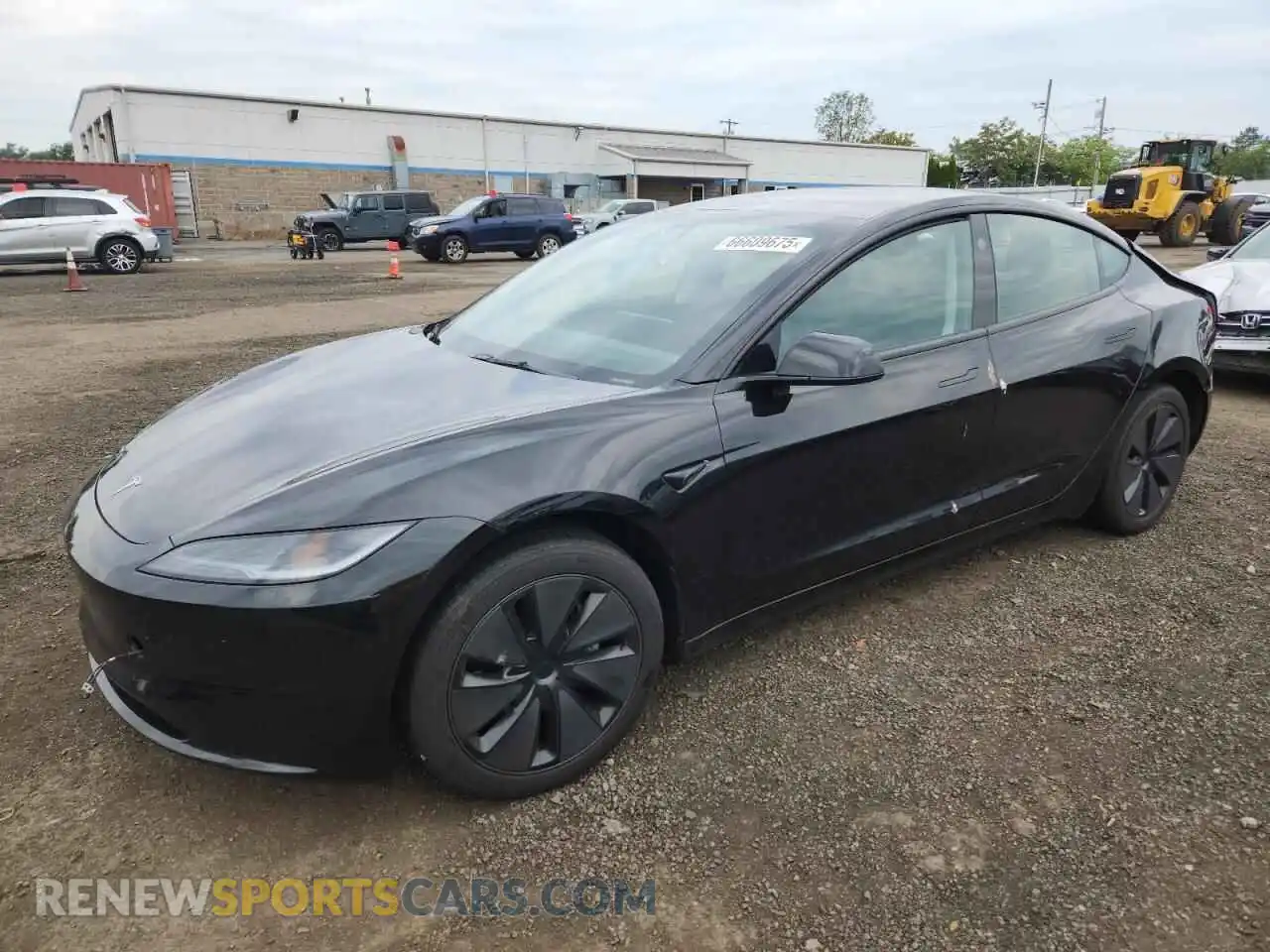 1 Photograph of a damaged car 5YJ3E1EA3RF739903 TESLA MODEL 3 2024