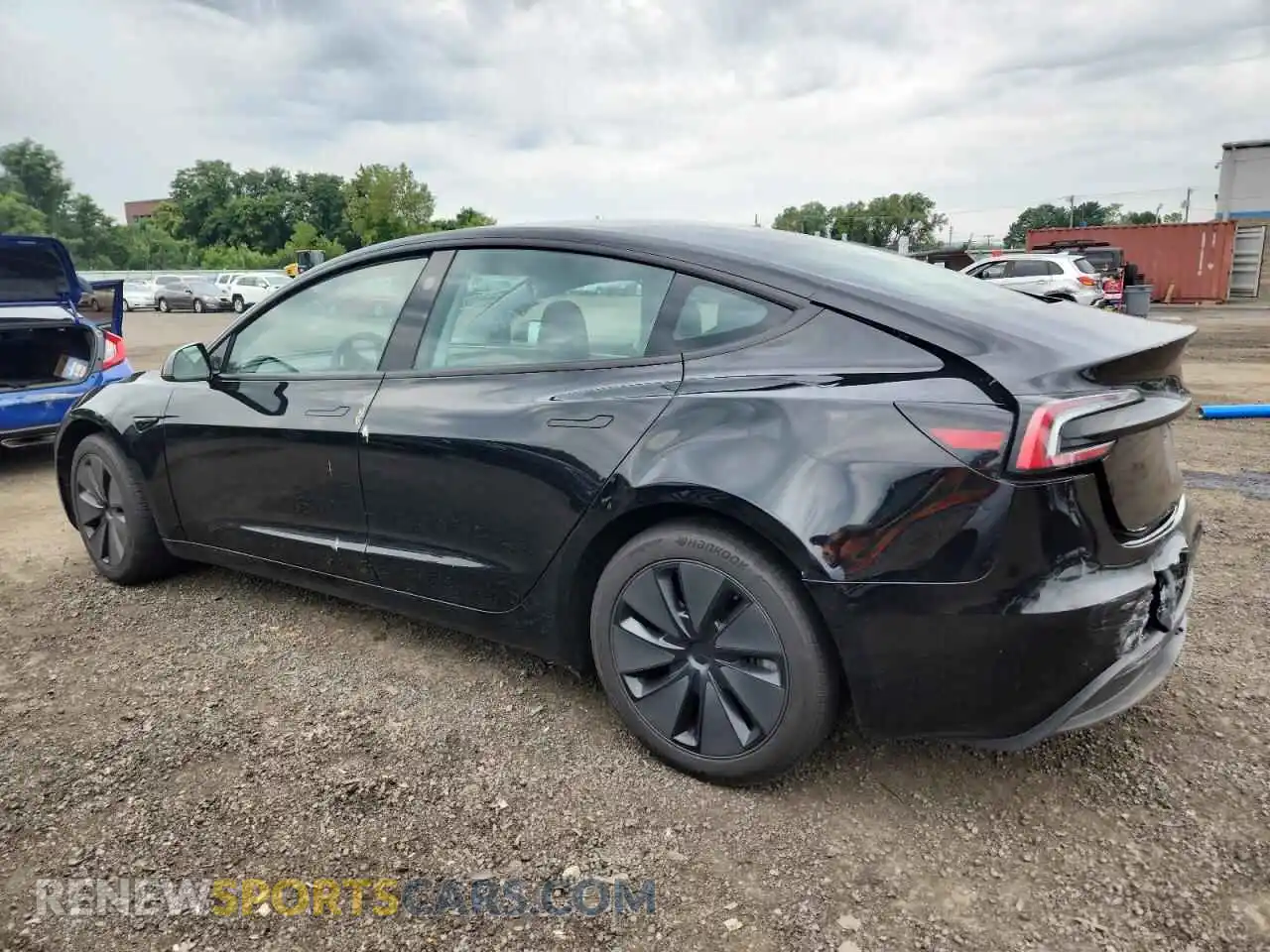 2 Photograph of a damaged car 5YJ3E1EA3RF739903 TESLA MODEL 3 2024