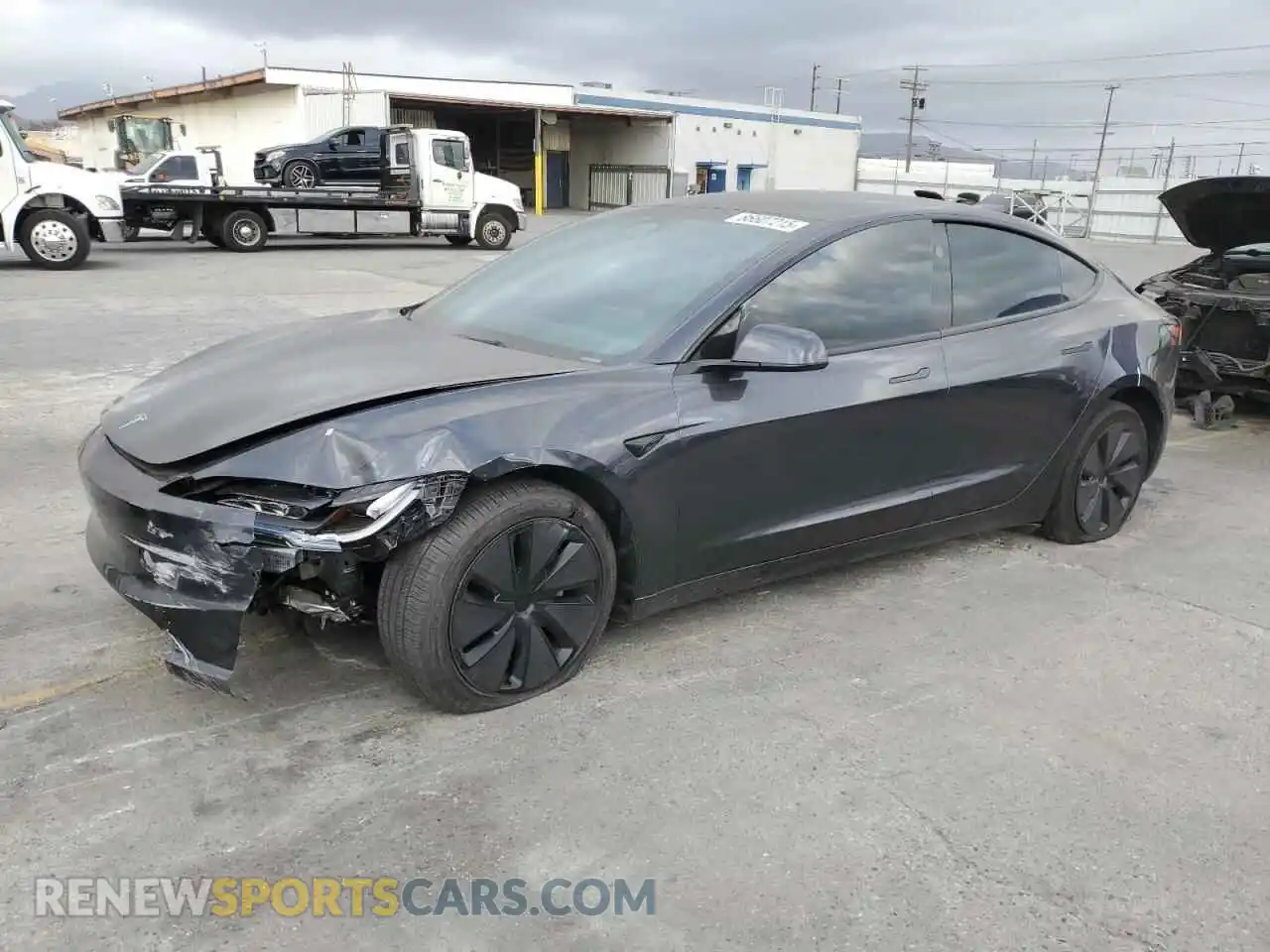1 Фотография поврежденного автомобиля 5YJ3E1EA3RF740971 TESLA MODEL 3 2024