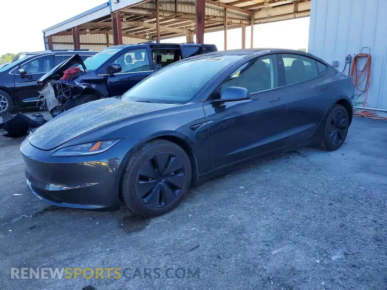 1 fotografías del automóvil dañado 5YJ3E1EA3RF744129 TESLA MODEL 3 2024