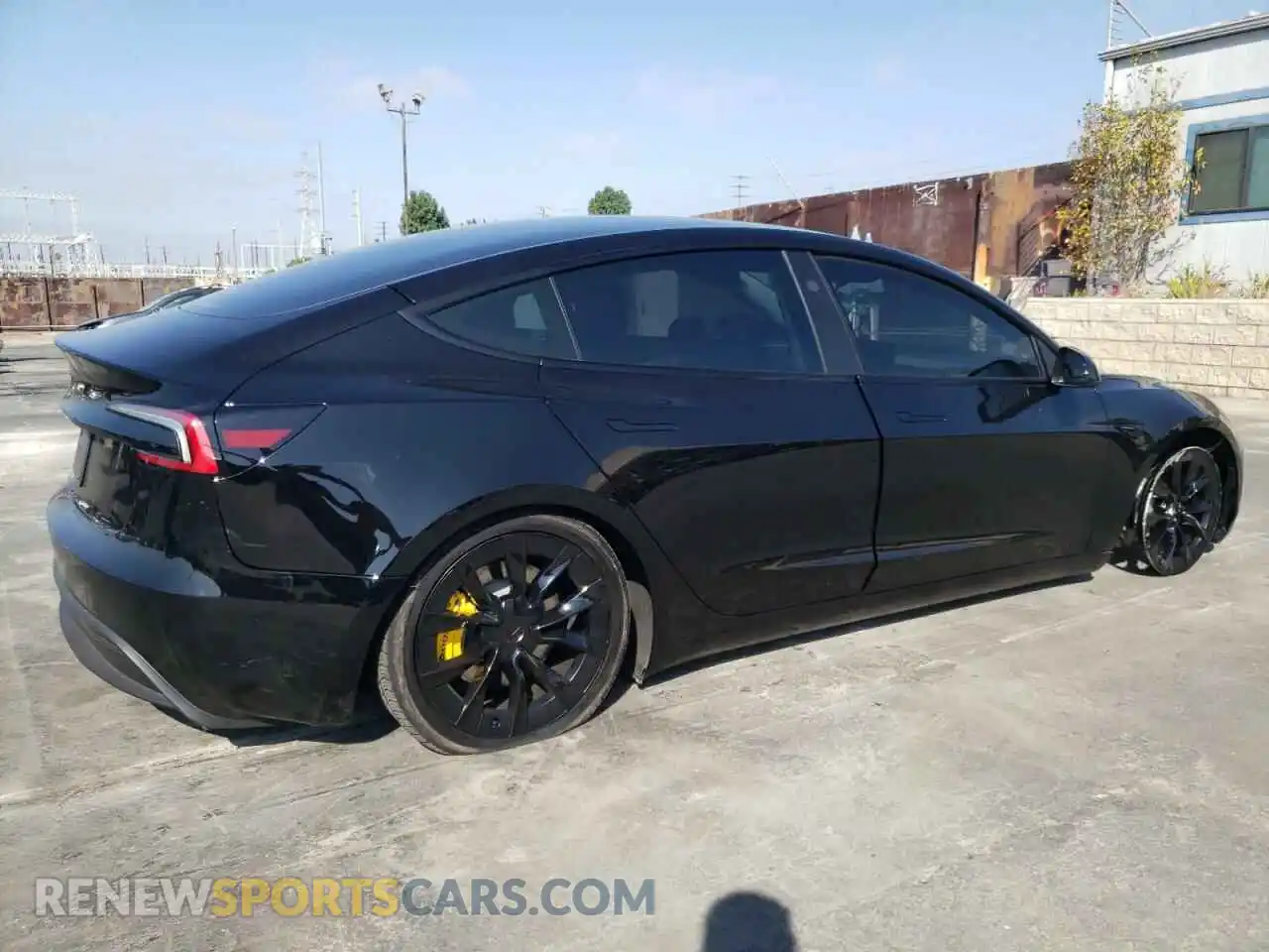 3 Photograph of a damaged car 5YJ3E1EA3RF752716 TESLA MODEL 3 2024