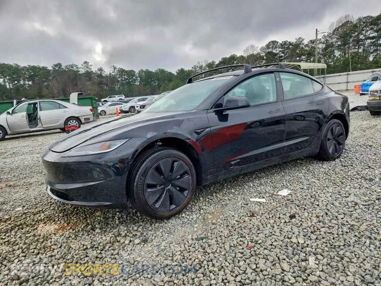 1 Photograph of a damaged car 5YJ3E1EA3RF765157 TESLA MODEL 3 2024