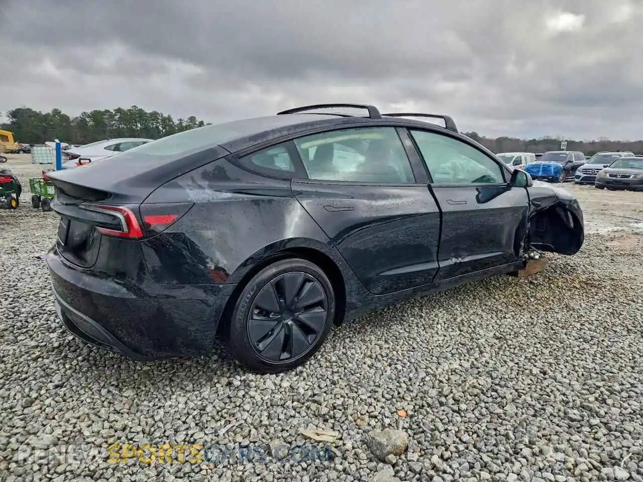 3 Photograph of a damaged car 5YJ3E1EA3RF765157 TESLA MODEL 3 2024