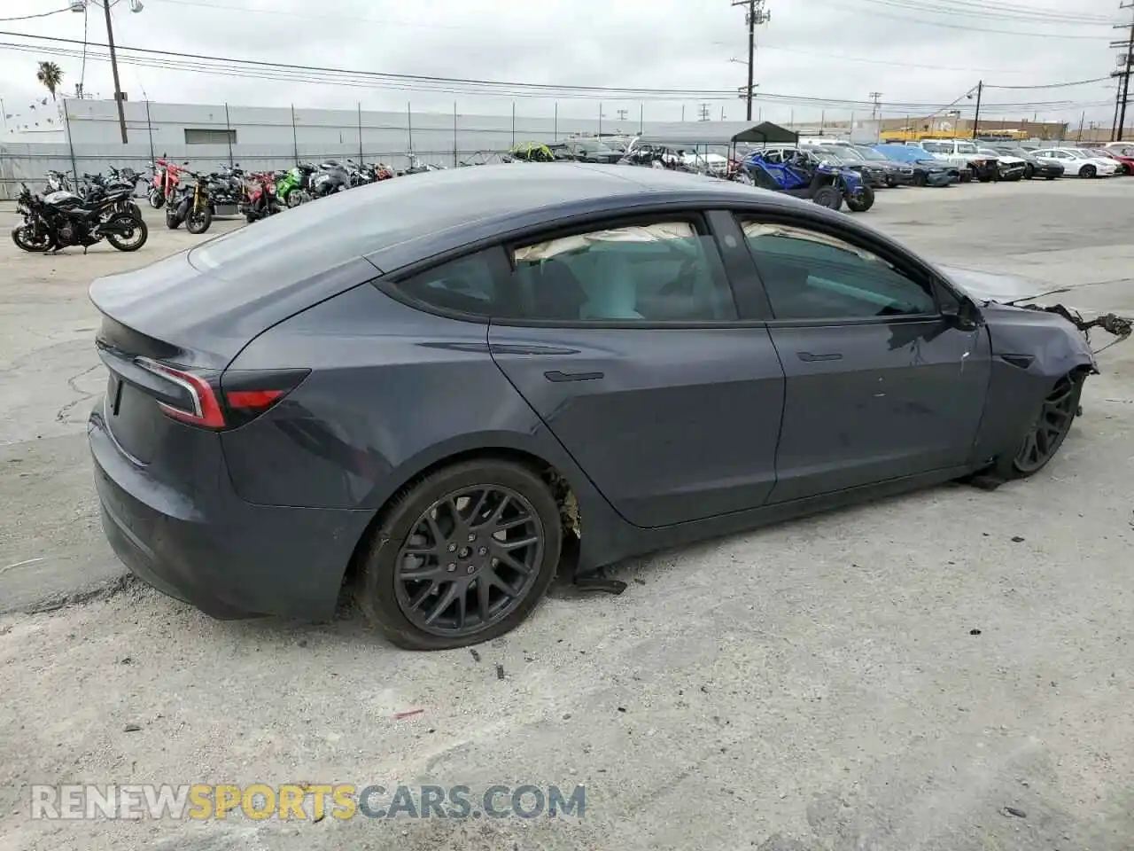 3 Photograph of a damaged car 5YJ3E1EA3RF798529 TESLA MODEL 3 2024