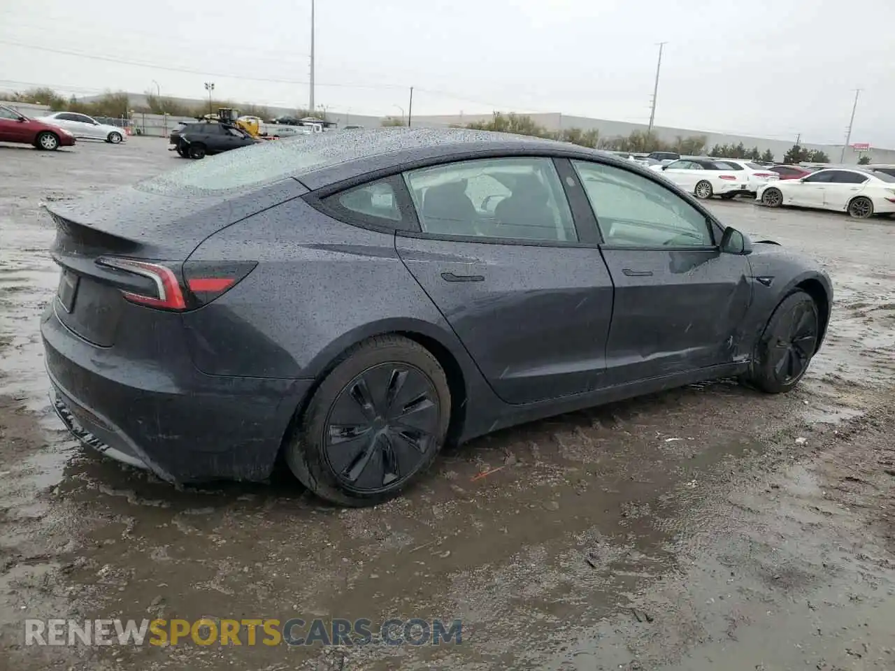 3 Photograph of a damaged car 5YJ3E1EA3RF846062 TESLA MODEL 3 2024