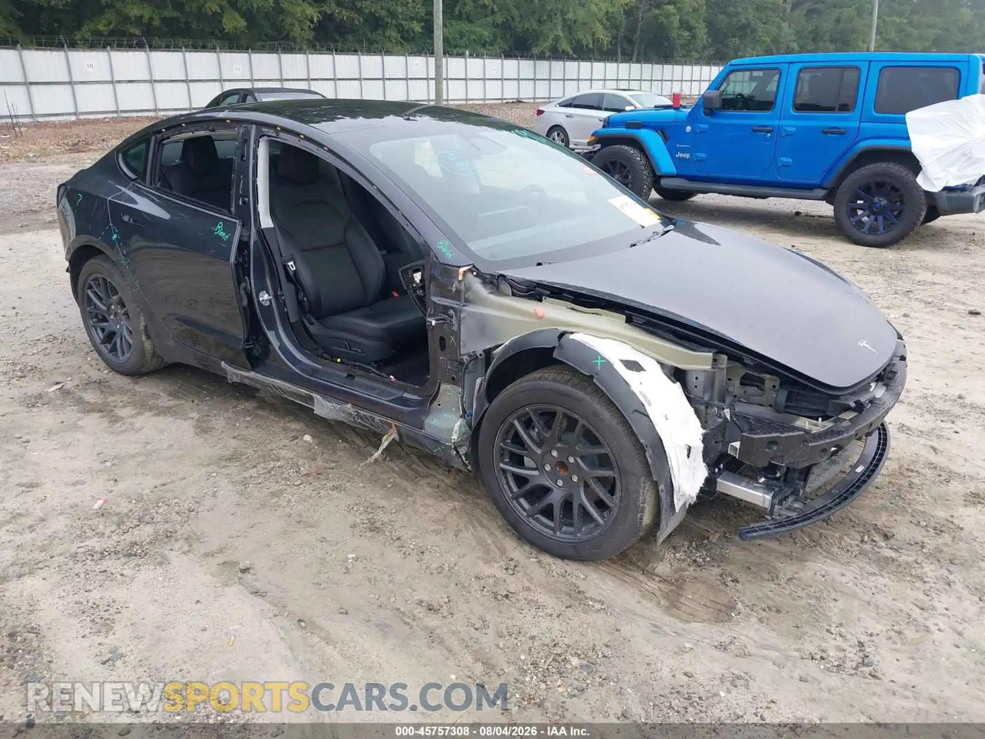 1 fotografías del automóvil dañado 5YJ3E1EA3RF865744 TESLA MODEL 3 2024