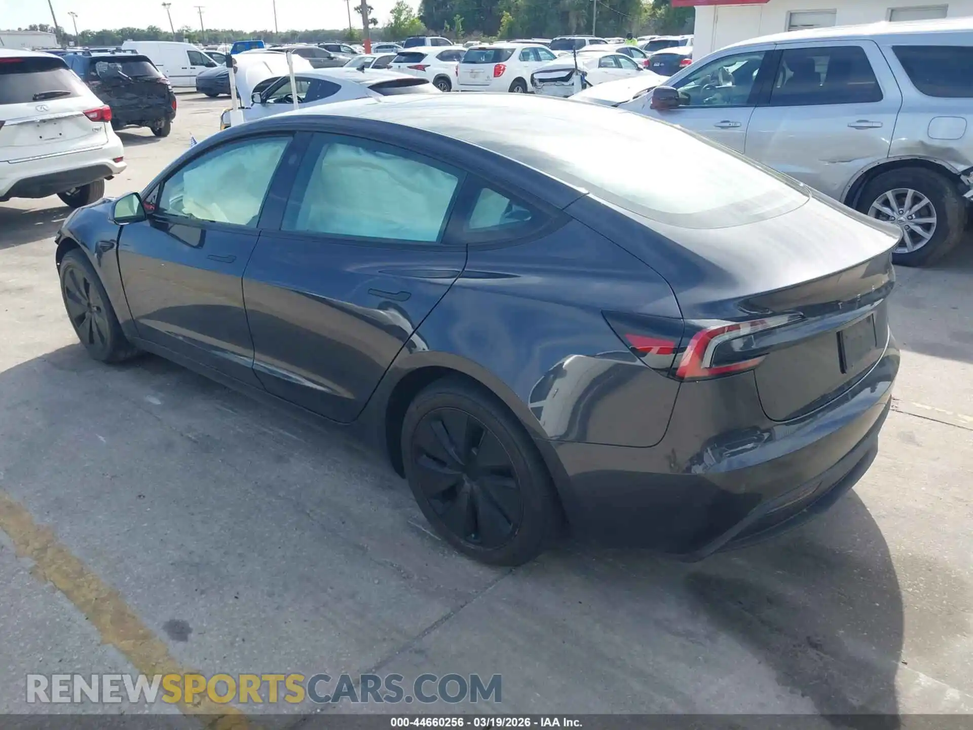 3 Photograph of a damaged car 5YJ3E1EA3RF869244 TESLA MODEL 3 2024