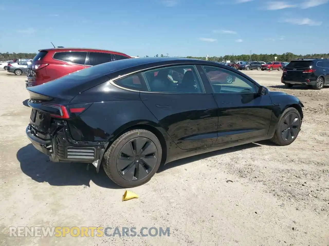 3 Photograph of a damaged car 5YJ3E1EA3RF872810 TESLA MODEL 3 2024