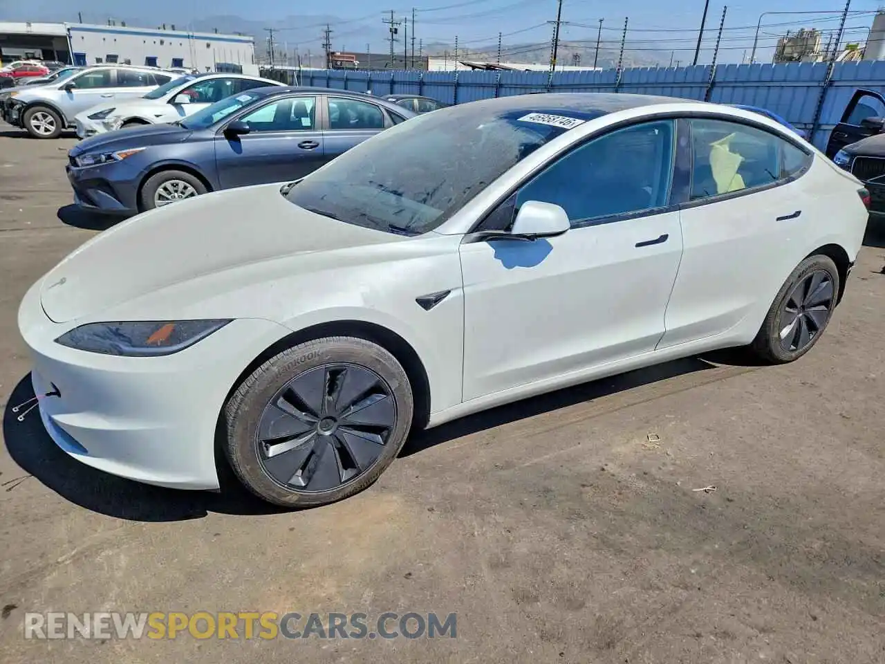 1 Photograph of a damaged car 5YJ3E1EA4RF729512 TESLA MODEL 3 2024