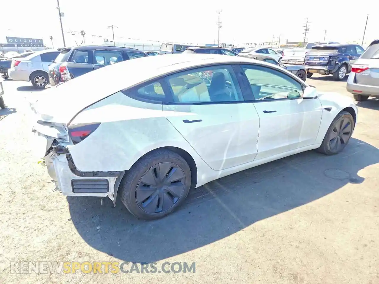 3 Photograph of a damaged car 5YJ3E1EA4RF729512 TESLA MODEL 3 2024