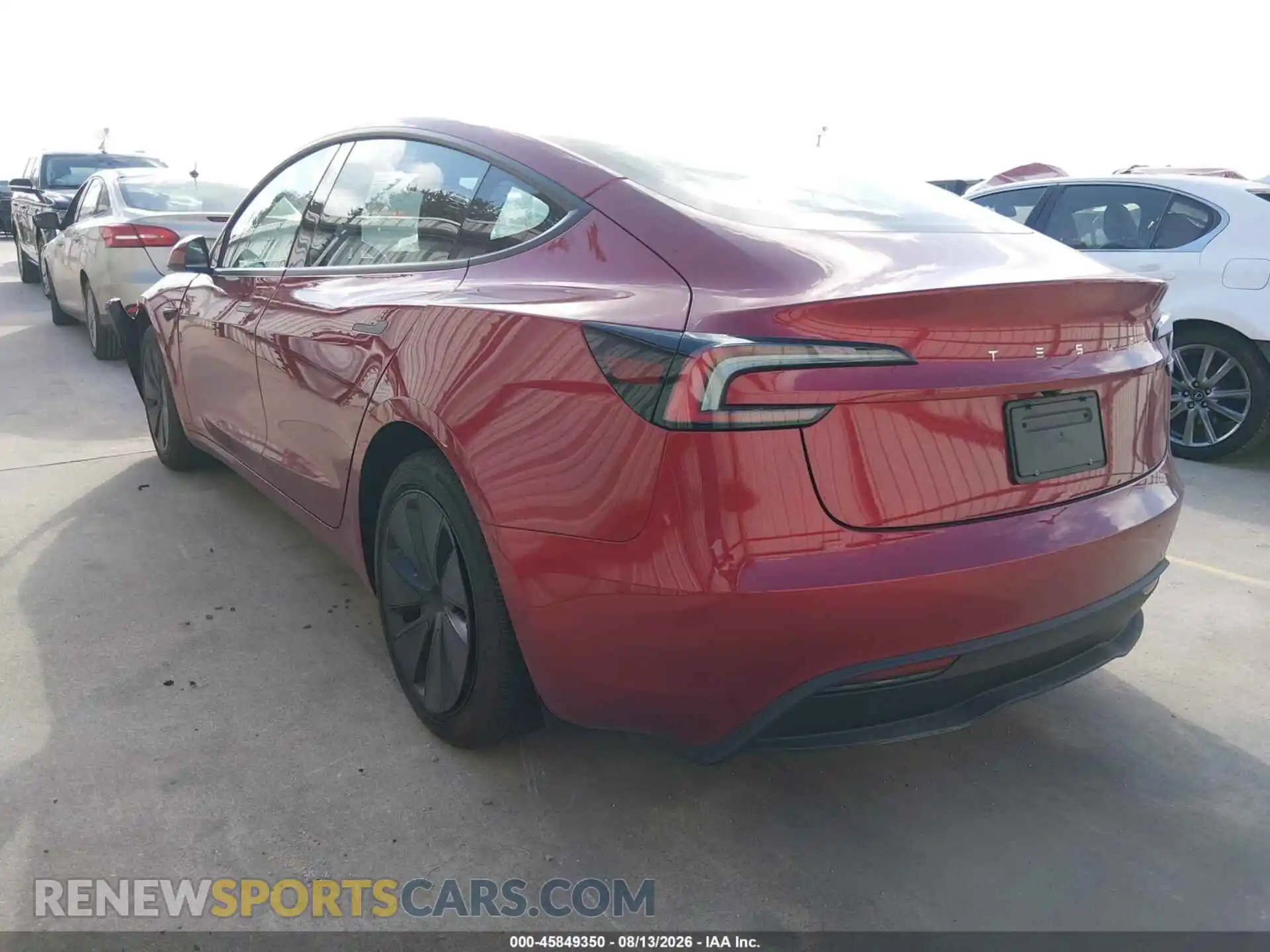 3 Photograph of a damaged car 5YJ3E1EA4RF755155 TESLA MODEL 3 2024