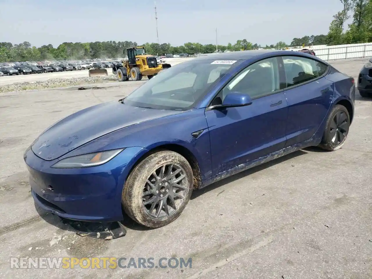 1 Photograph of a damaged car 5YJ3E1EA4RF783604 TESLA MODEL 3 2024