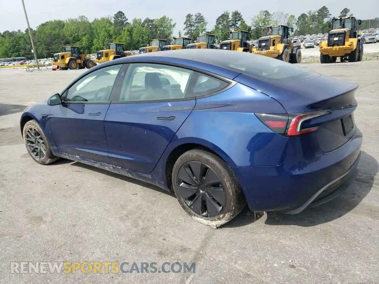 2 Photograph of a damaged car 5YJ3E1EA4RF783604 TESLA MODEL 3 2024