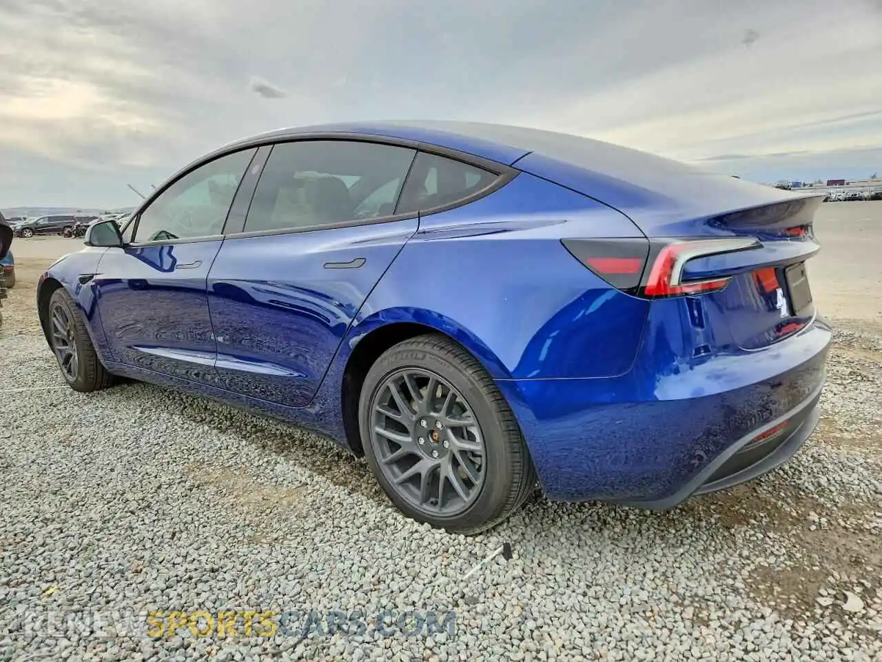 2 Photograph of a damaged car 5YJ3E1EA4RF829285 TESLA MODEL 3 2024
