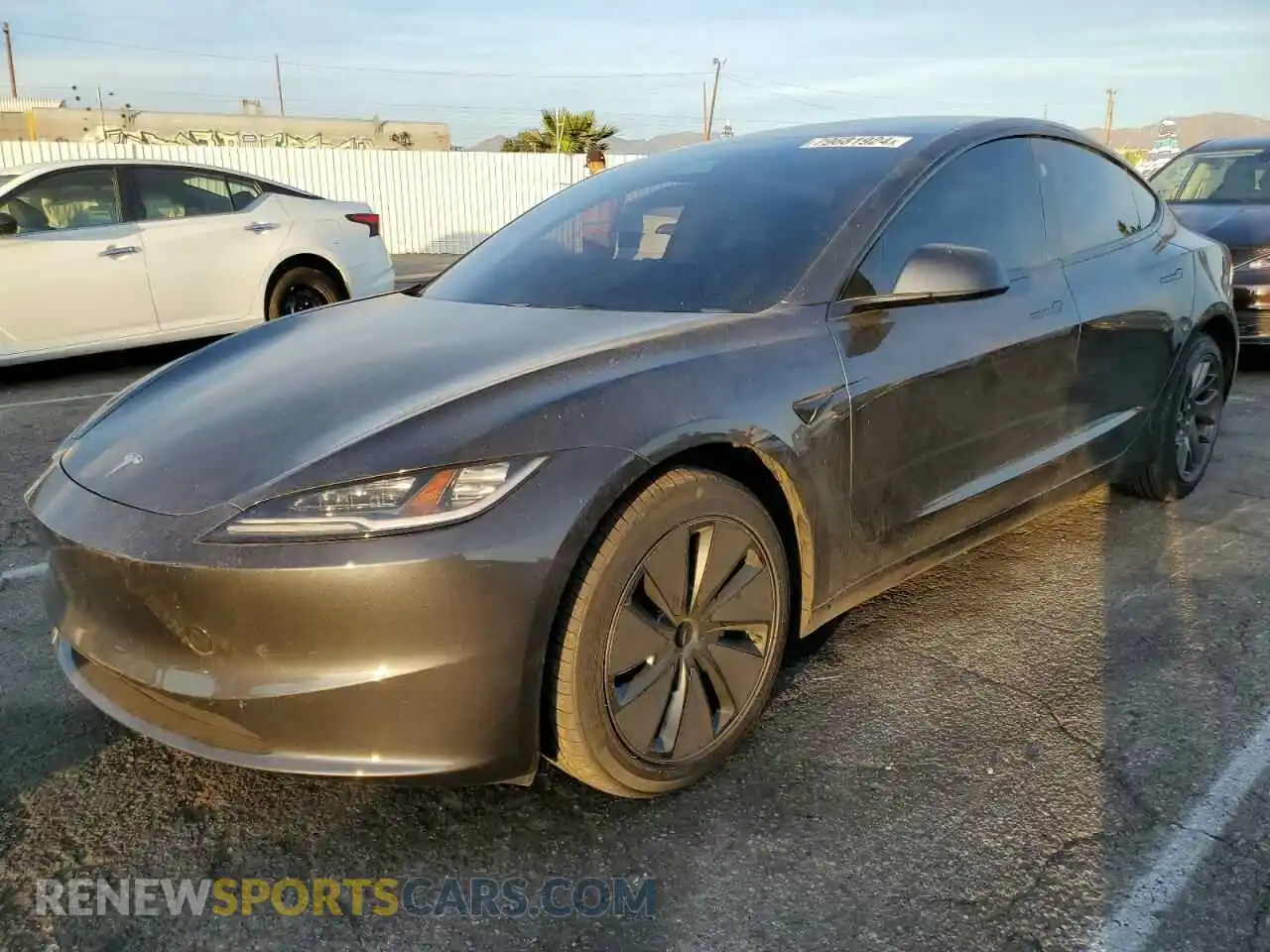 1 Photograph of a damaged car 5YJ3E1EA4RF855661 TESLA MODEL 3 2024