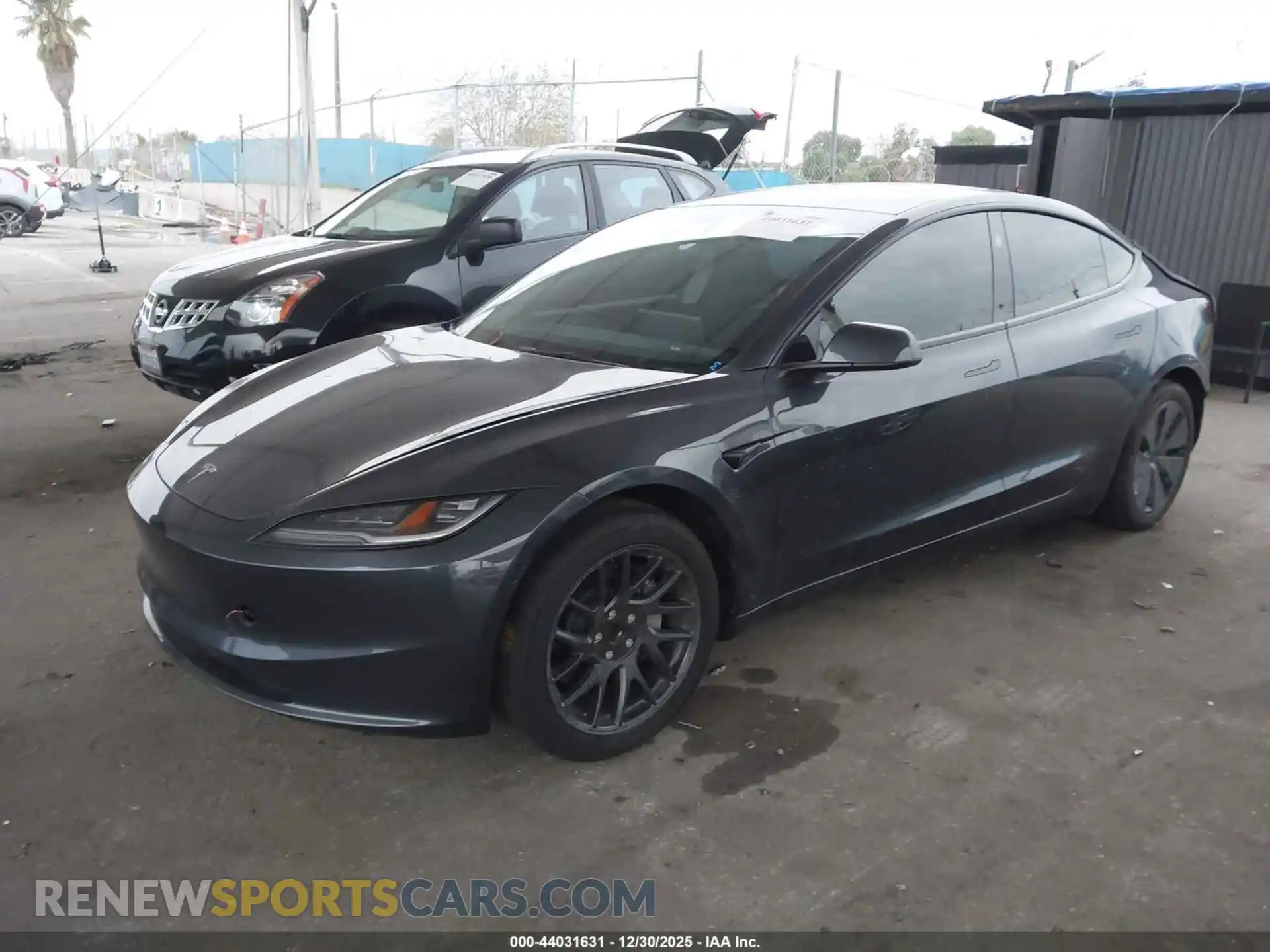 2 Photograph of a damaged car 5YJ3E1EA5RF726005 TESLA MODEL 3 2024