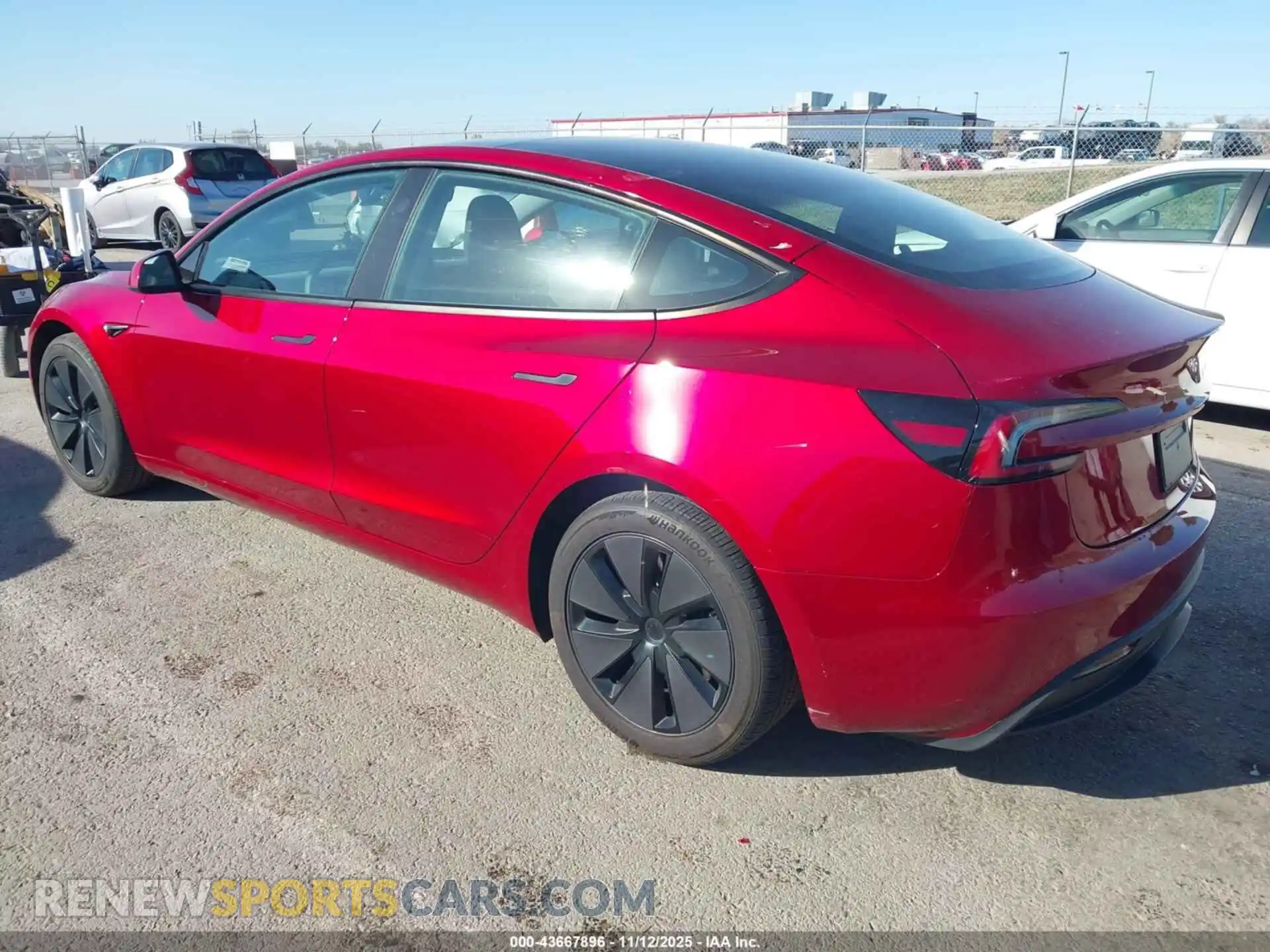3 Photograph of a damaged car 5YJ3E1EA5RF732774 TESLA MODEL 3 2024
