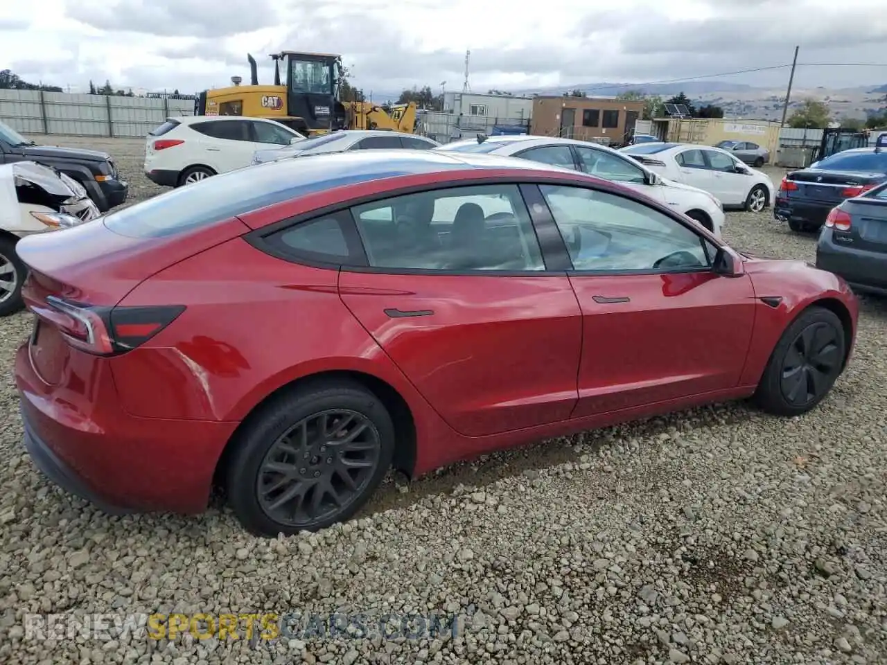 3 Photograph of a damaged car 5YJ3E1EA5RF737831 TESLA MODEL 3 2024