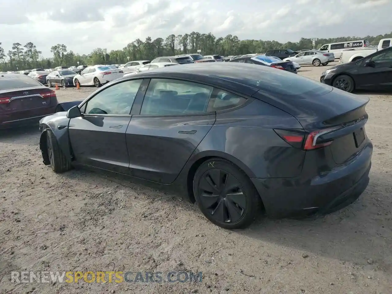 2 Photograph of a damaged car 5YJ3E1EA5RF741345 TESLA MODEL 3 2024