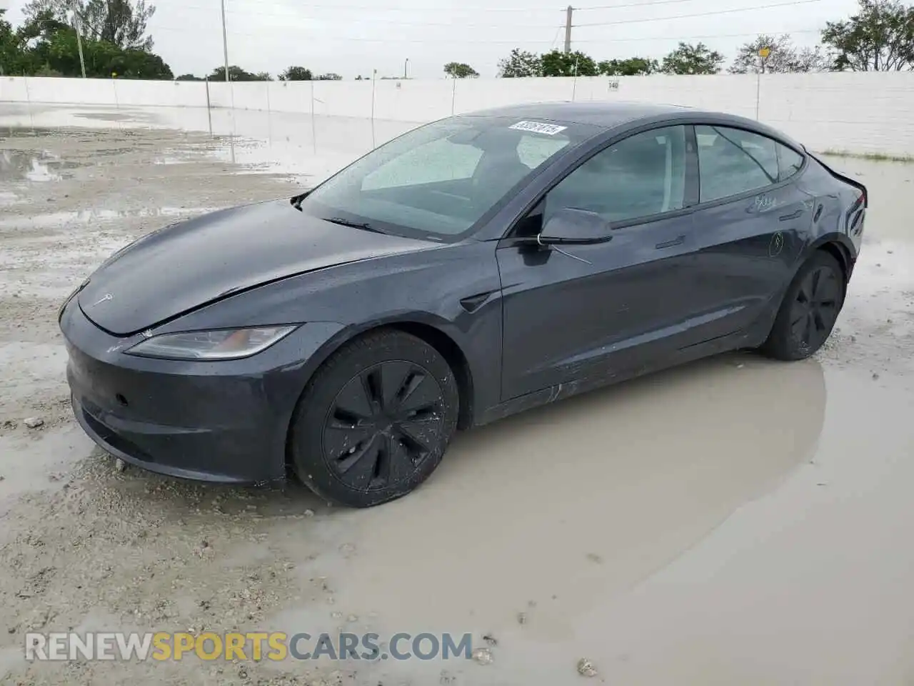 1 Photograph of a damaged car 5YJ3E1EA5RF742544 TESLA MODEL 3 2024