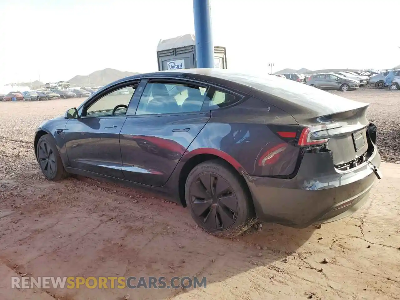 2 Photograph of a damaged car 5YJ3E1EA5RF788732 TESLA MODEL 3 2024