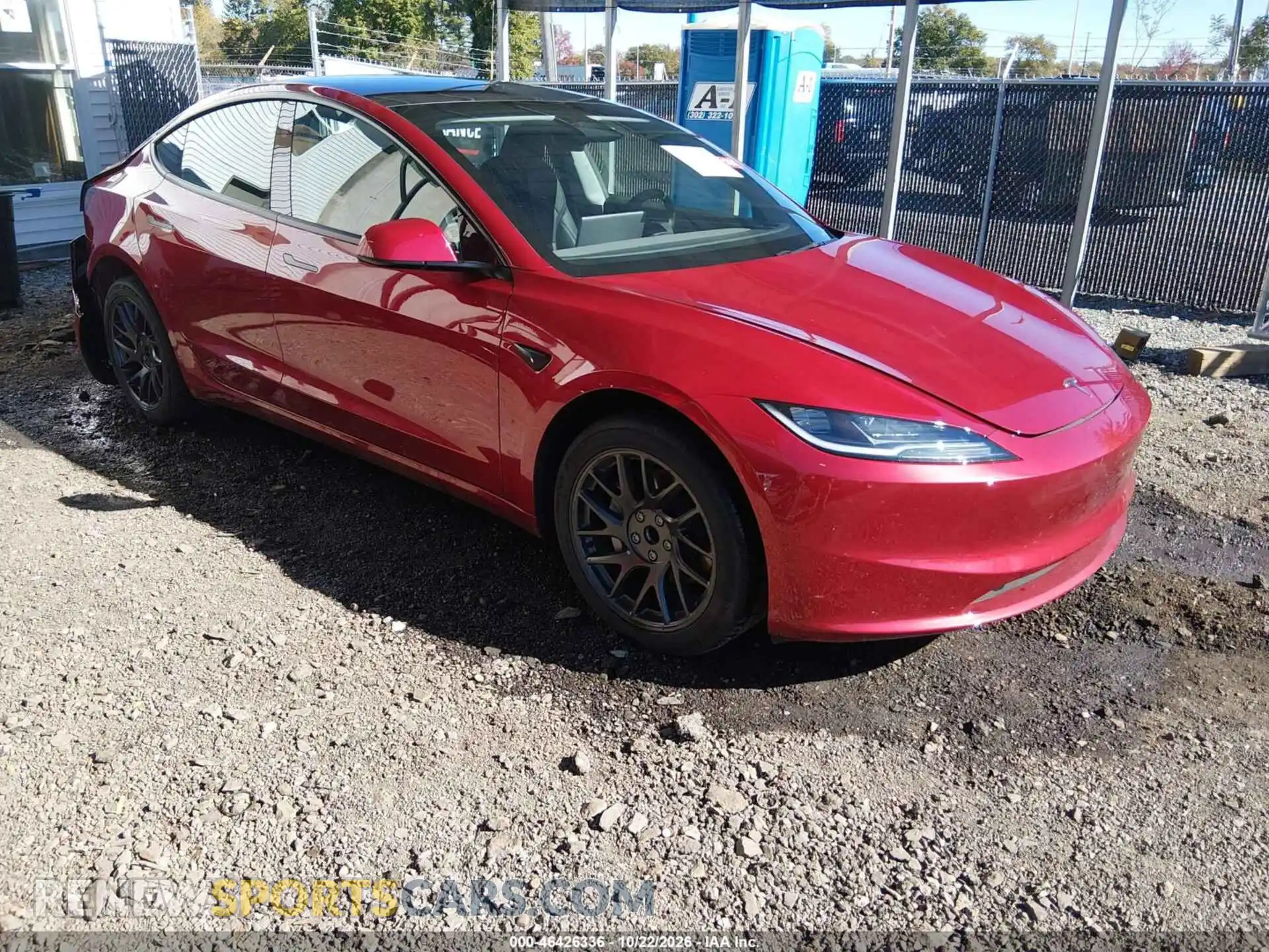 1 Photograph of a damaged car 5YJ3E1EA5RF833541 TESLA MODEL 3 2024