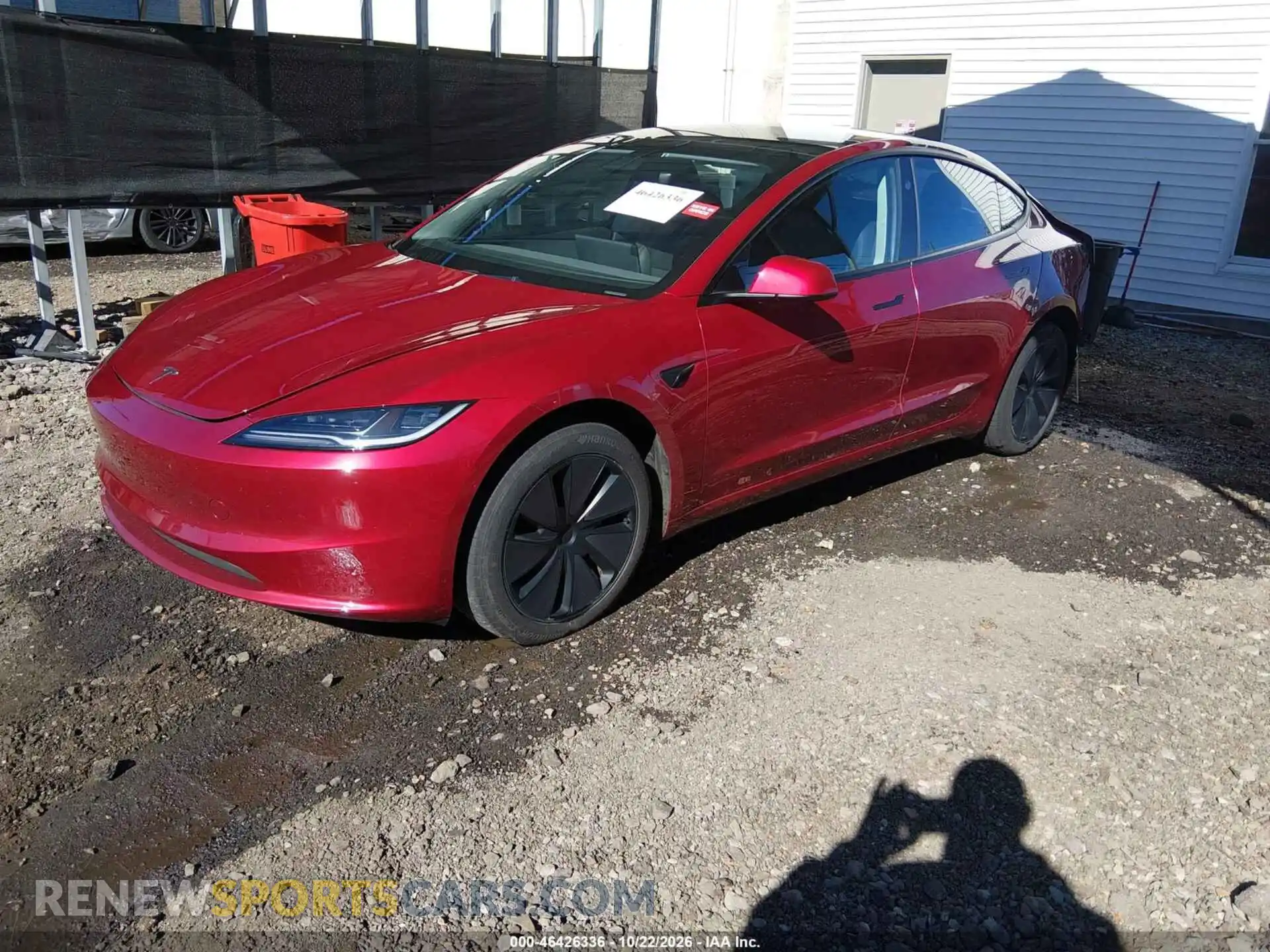 2 Photograph of a damaged car 5YJ3E1EA5RF833541 TESLA MODEL 3 2024