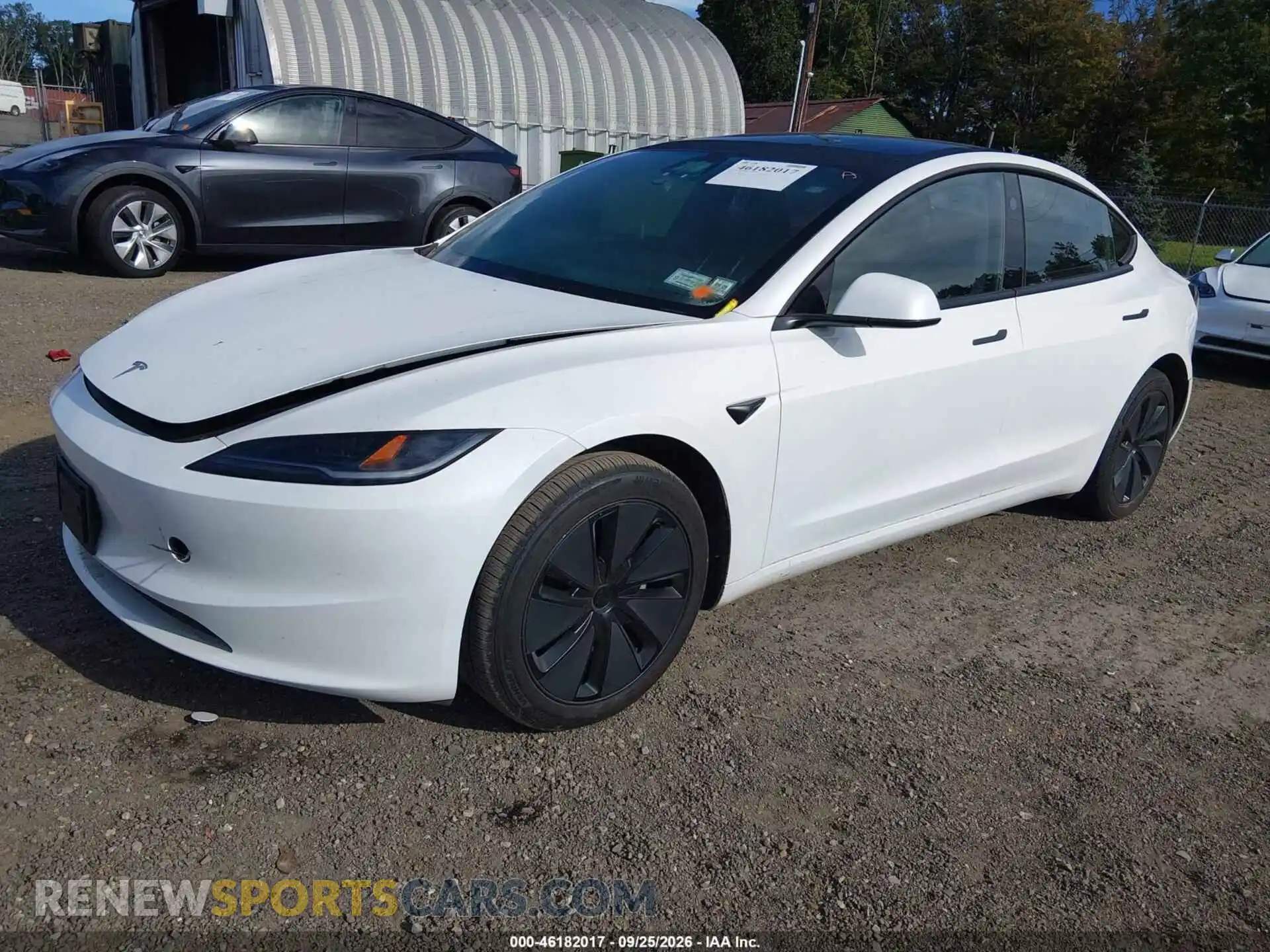 2 Photograph of a damaged car 5YJ3E1EA5RF854406 TESLA MODEL 3 2024