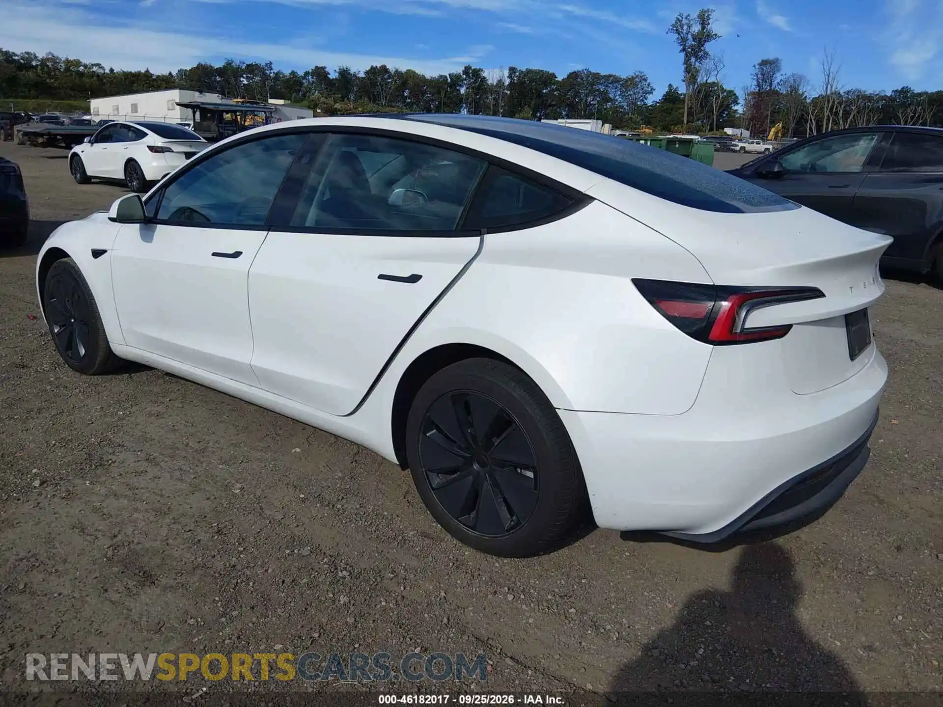3 Photograph of a damaged car 5YJ3E1EA5RF854406 TESLA MODEL 3 2024