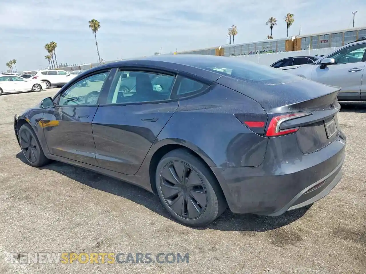 2 Photograph of a damaged car 5YJ3E1EA6RF724277 TESLA MODEL 3 2024