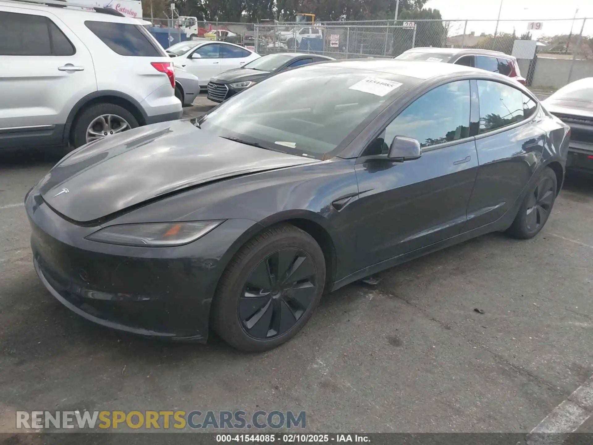 2 Photograph of a damaged car 5YJ3E1EA6RF726515 TESLA MODEL 3 2024