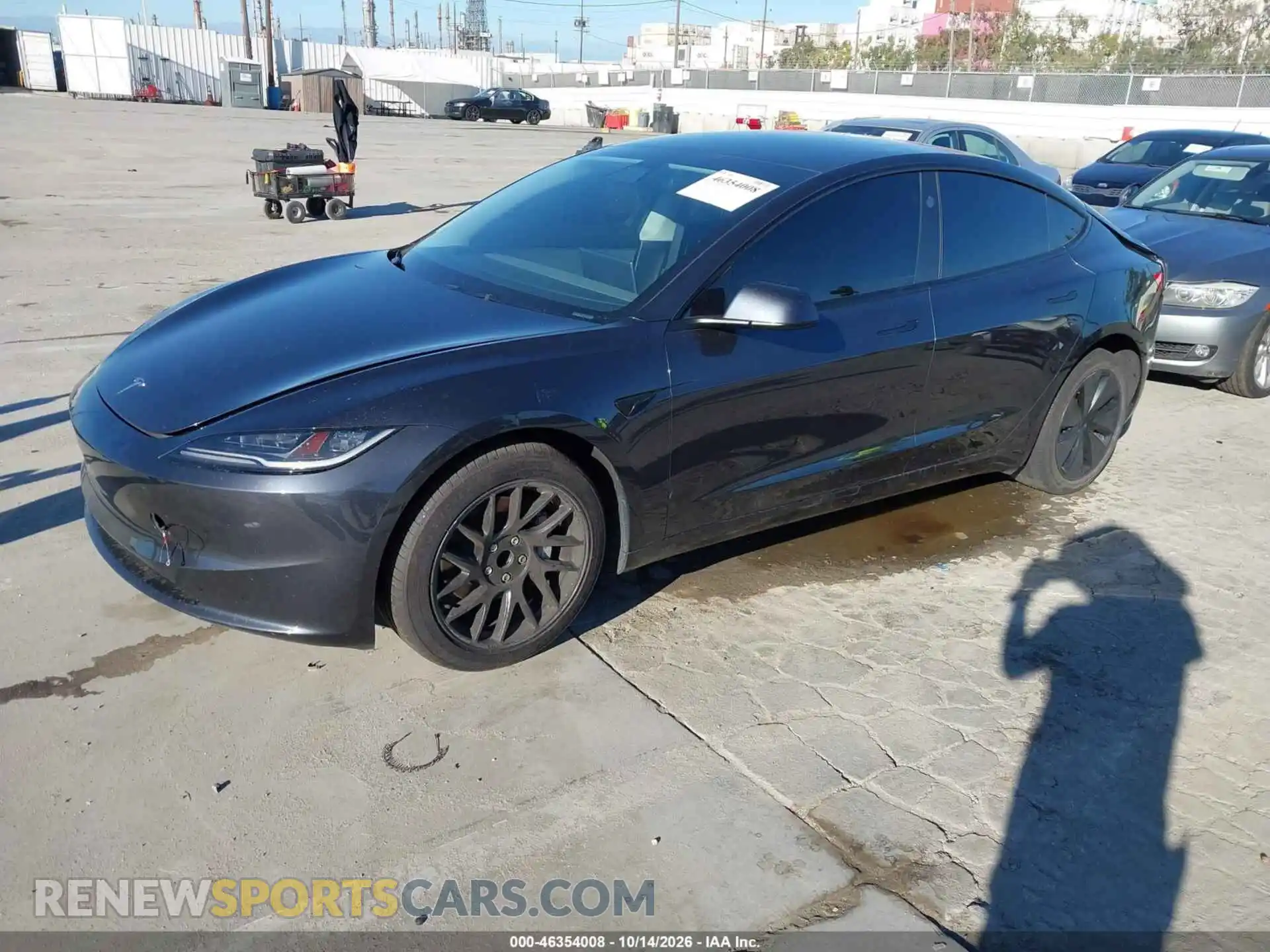 2 Photograph of a damaged car 5YJ3E1EA6RF765217 TESLA MODEL 3 2024
