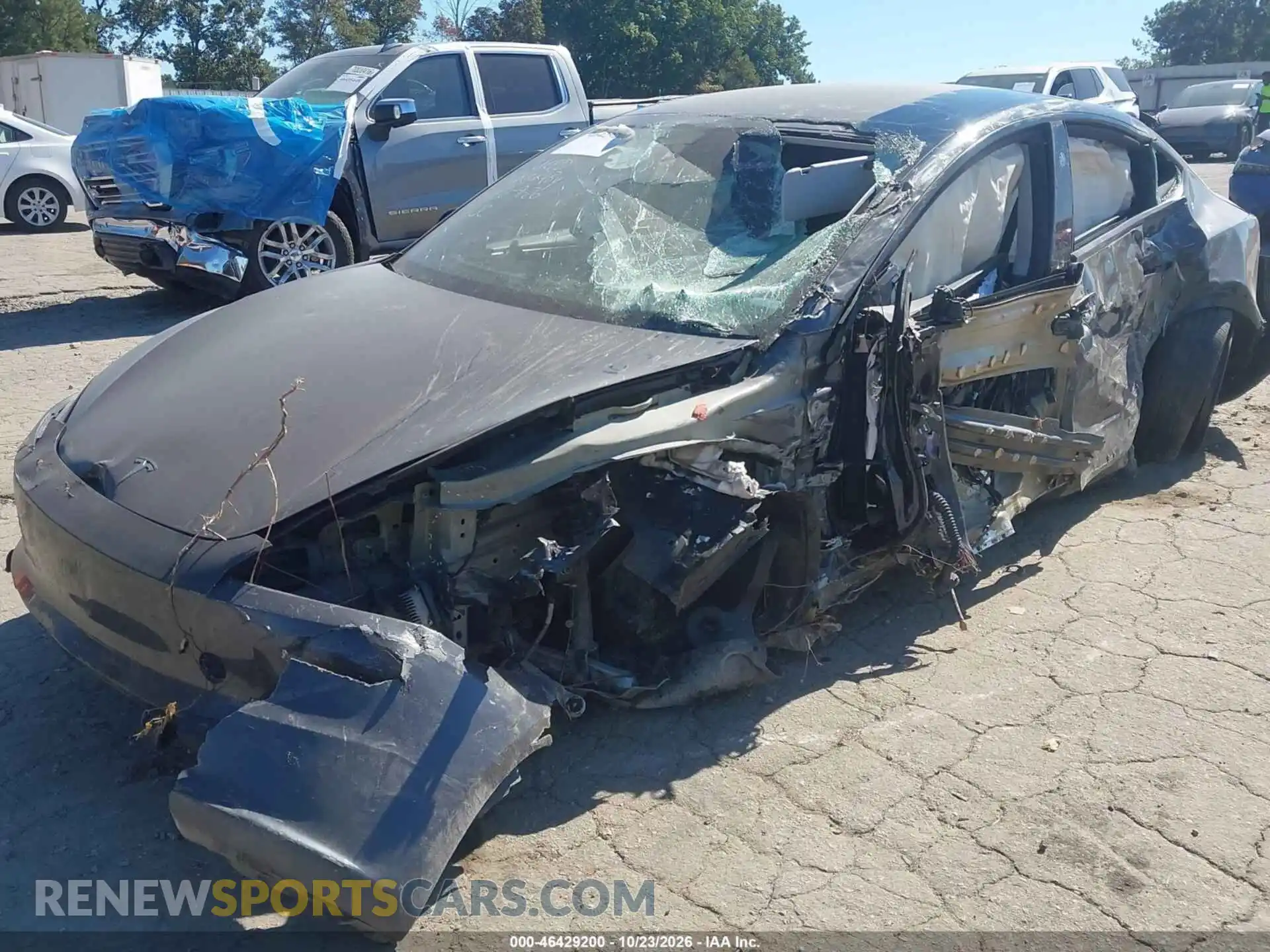 2 Фотография поврежденного автомобиля 5YJ3E1EA6RF786617 TESLA MODEL 3 2024