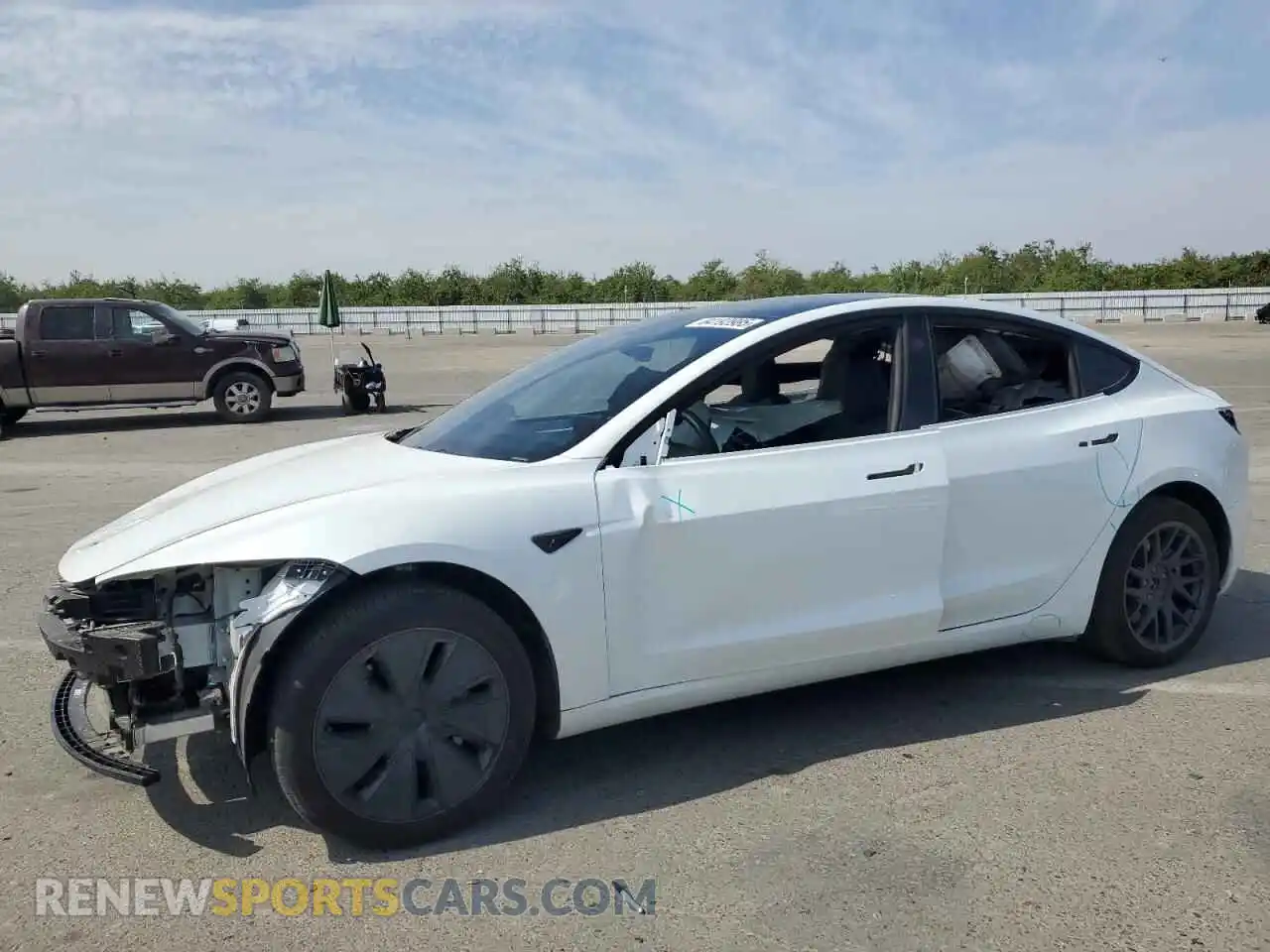 1 Photograph of a damaged car 5YJ3E1EA6RF855709 TESLA MODEL 3 2024