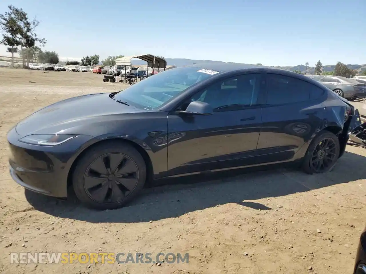 1 Photograph of a damaged car 5YJ3E1EA7RF718679 TESLA MODEL 3 2024