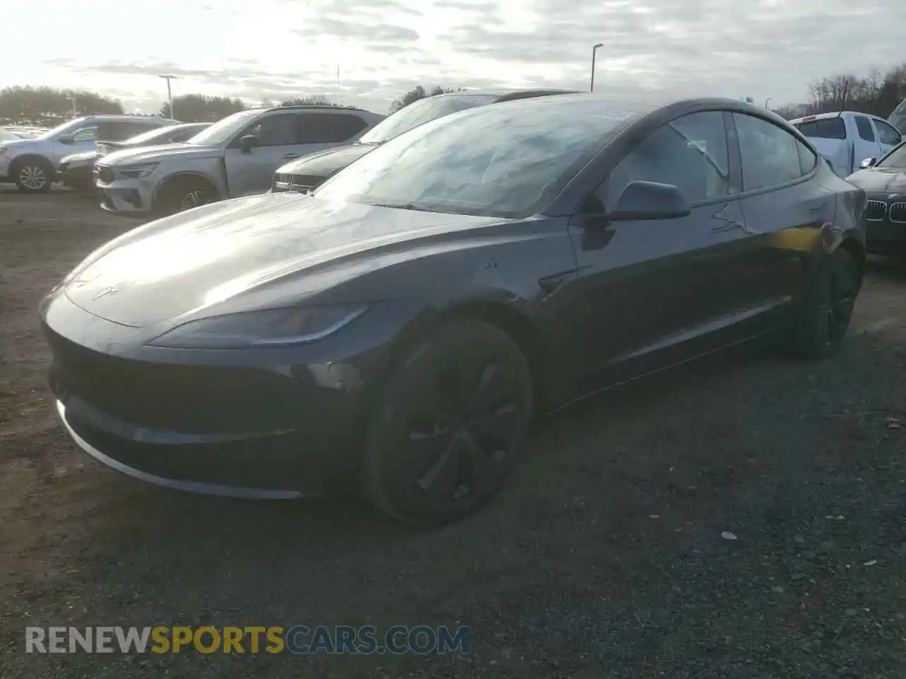 1 Photograph of a damaged car 5YJ3E1EA7RF730282 TESLA MODEL 3 2024