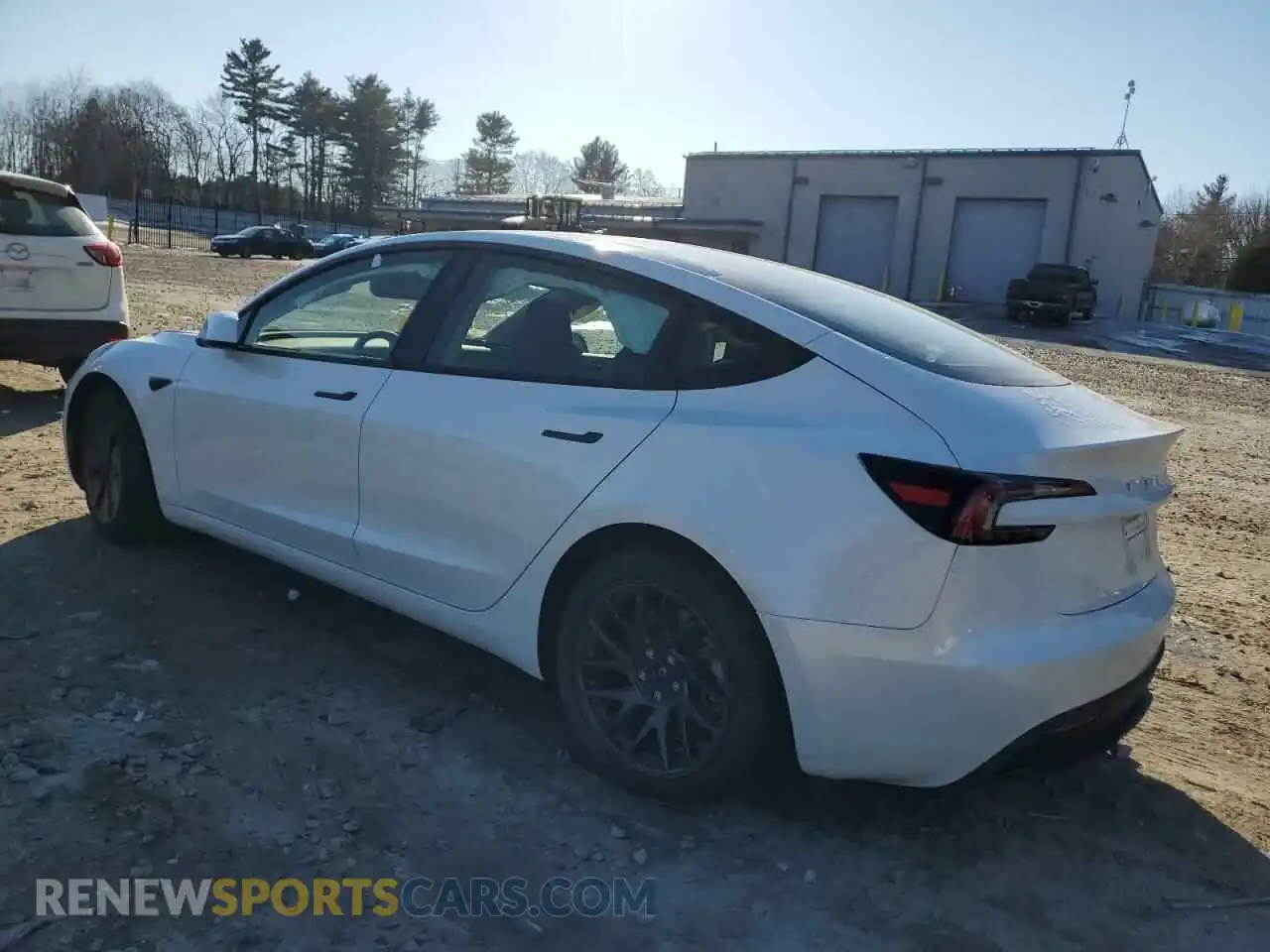 2 Photograph of a damaged car 5YJ3E1EA7RF731299 TESLA MODEL 3 2024