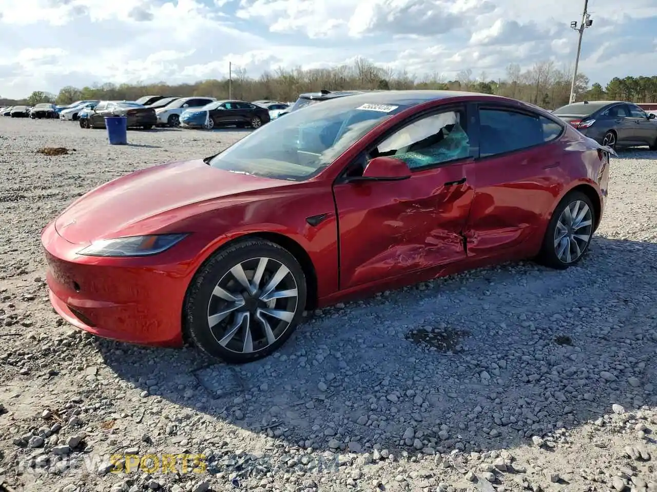 1 fotografías del automóvil dañado 5YJ3E1EA7RF737555 TESLA MODEL 3 2024