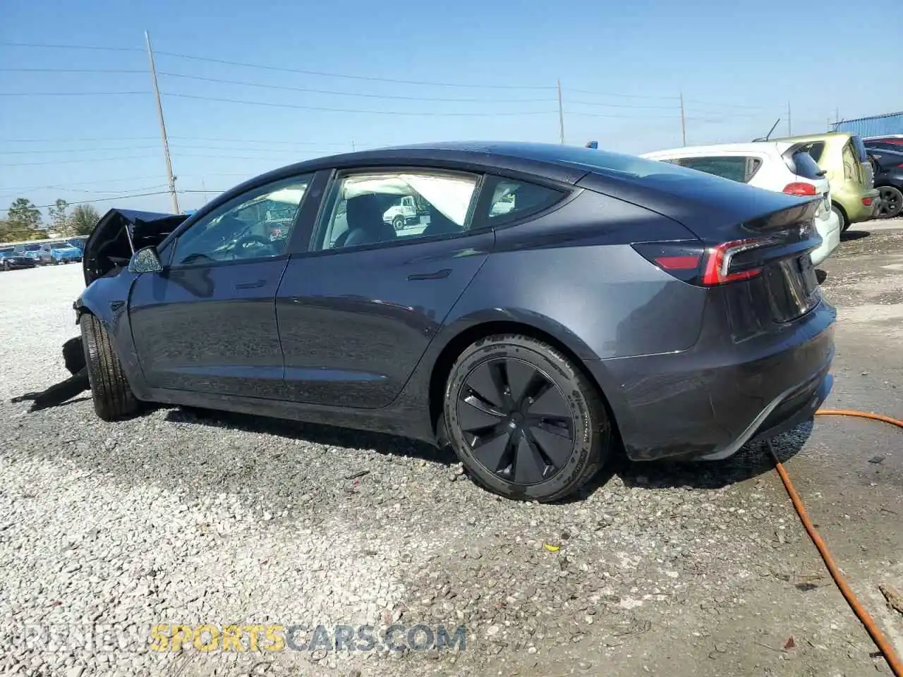 2 Фотография поврежденного автомобиля 5YJ3E1EA7RF743100 TESLA MODEL 3 2024
