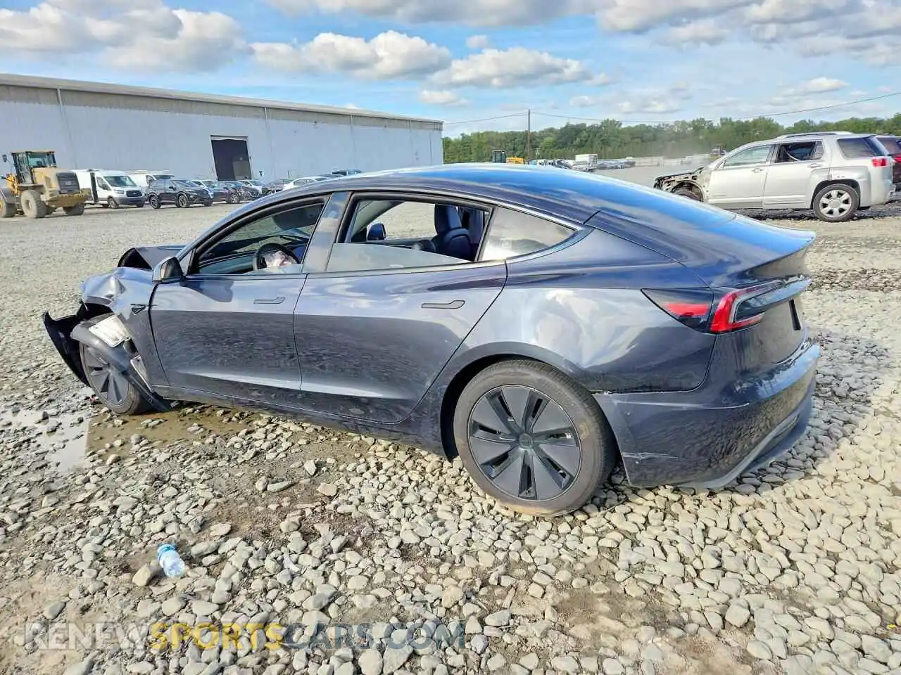 2 Photograph of a damaged car 5YJ3E1EA7RF745218 TESLA MODEL 3 2024