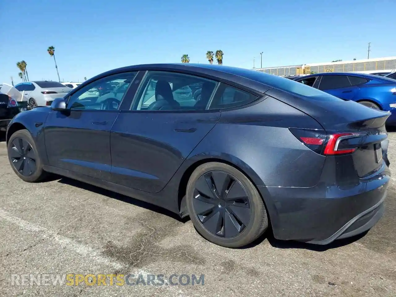 2 Photograph of a damaged car 5YJ3E1EA7RF746840 TESLA MODEL 3 2024