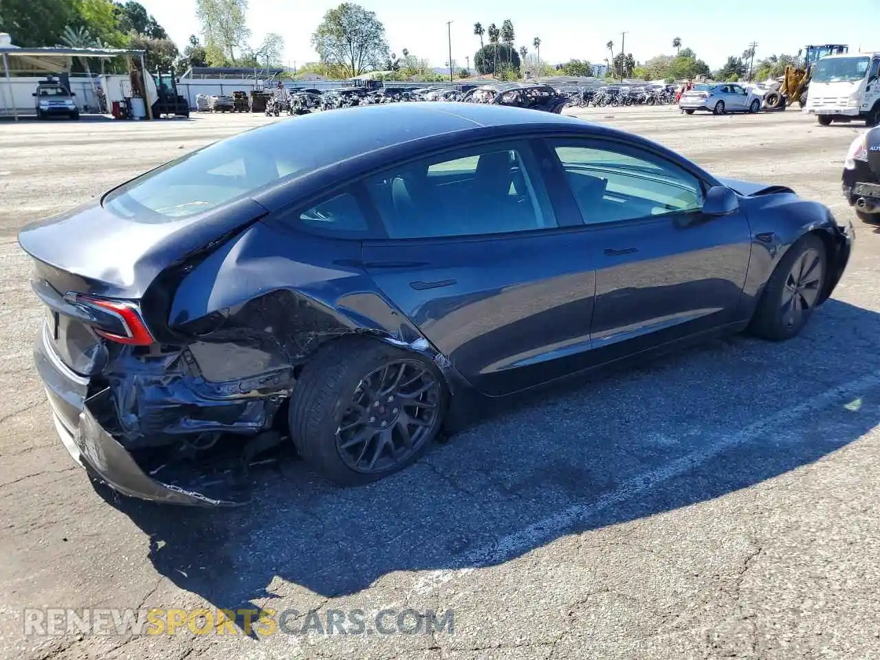 3 Photograph of a damaged car 5YJ3E1EA7RF746840 TESLA MODEL 3 2024