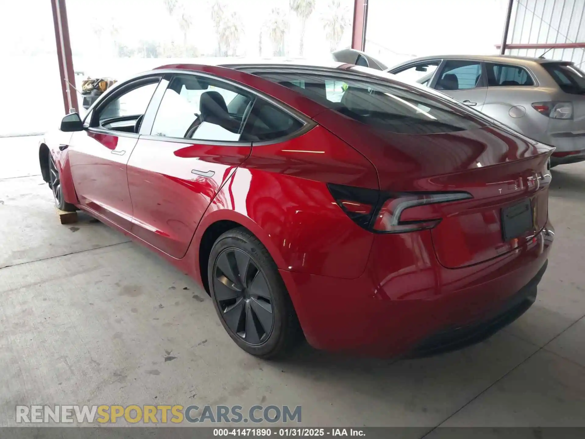 3 Photograph of a damaged car 5YJ3E1EA7RF746983 TESLA MODEL 3 2024