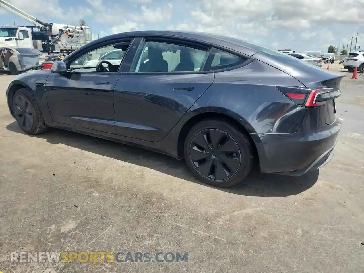 2 Photograph of a damaged car 5YJ3E1EA7RF749933 TESLA MODEL 3 2024