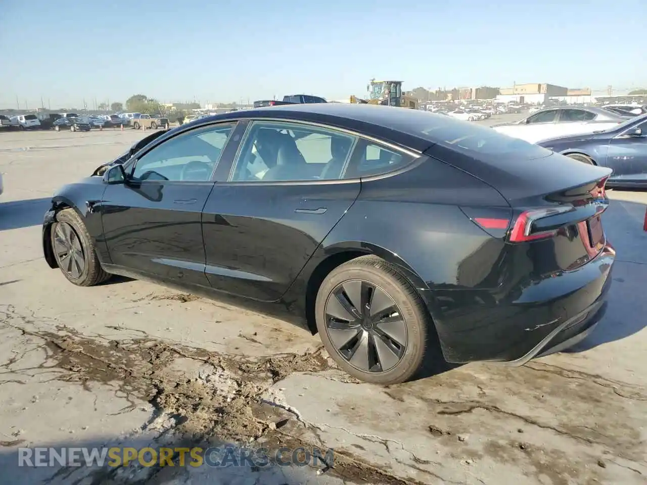 2 Photograph of a damaged car 5YJ3E1EA7RF757837 TESLA MODEL 3 2024